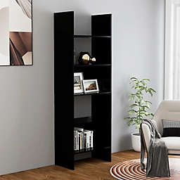 vidaXL Book Cabinet Black 23.6