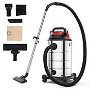 Gymax 3-in-1 Wet Dry Vacuum Cleaner 9 Gallon Upright Portable w/ Blower