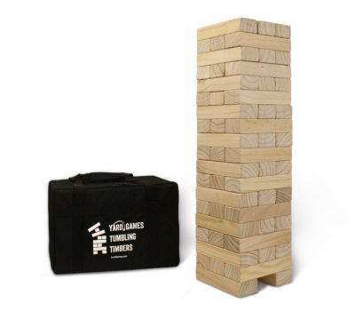 Yard Games Giant Tumbling Timbers with Carrying Case