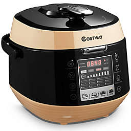 Costway 12-in-1 Multi-use Programmable Electric Pressure Cooker Non-stick Pot