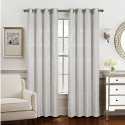 Olivia Gray Roxy Two Tone Jacquard Grommet Single Panel - 54x84