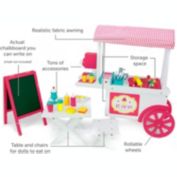 Playtime By Eimmie Ice Cream Cart with Accessories