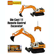 Big-Daddy Full Functional Excavator, Electric Rc Remote Control Construction Tractor Toy (with Lights and Sounds)Indoor & Outdoor Play Activity