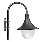 Xtricity - Outdoor Wall Light, Height 17.36 &#39;&#39;, From The Prescott Collection, Black