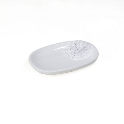 Medallion Imprinted Draining Soap Dish