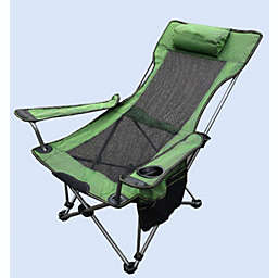 e-joy Reclining Folding Portable Beach Chair Camping Chair