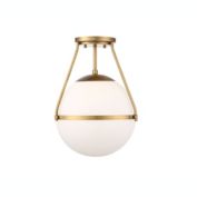 Trade Winds Hammond 13" Semi-Flush Ceiling Light