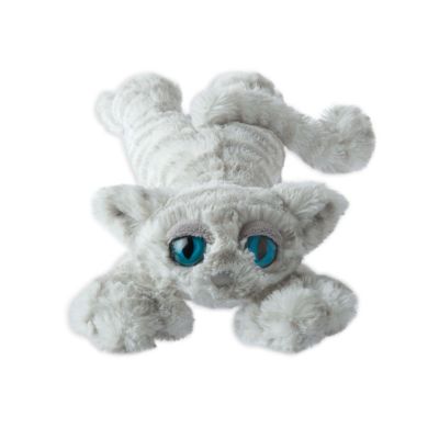 Manhattan Toy Lavish Lanky Cats White Snow 14&quot; Plush