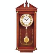 Seiko Regal Oak Wall Clock with Pendulum