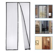 Kitcheniva Hands-Free Magnetic Screen Door Heavy Duty Mesh Anti Mosquito