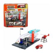 Jada Matchbox Action Drivers Helicopter Rescue Playset