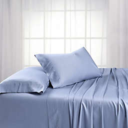 Egyptian Linens - Split King Dual King Adjustable Bed Sheets Set - Bamboo Viscose Cotton (Hybrid)