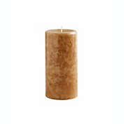 Pier 1 Amber Musk 3x6 Solid Pillar Candle