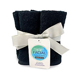Bedvoyage Rayon Made from Bamboo Day & Night Facial Washcloths - Facial Washcloth 6pk
