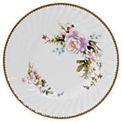 Timeless Rose Porcelain 7.5 inch Dessert Plates - Set of 6 by English Tea Store