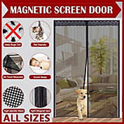 Kitcheniva Magnetic Screen Door Mesh Curtain Durable Heavy Duty Mosquito Net