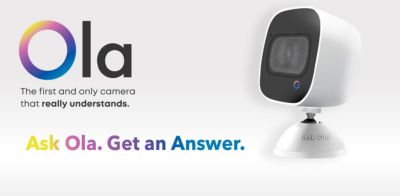 Ask OLA! 2 Way Voice Command Smart Security Camera
