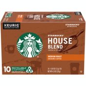 Starbucks Coffee K-Cup Pods, House Blend, 10 CT