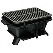Costway Heavy Duty Cast Iron Tabletop BBQ Grill Stove for Camping Picnic