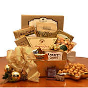GBDS Golden Gourmet Holiday Gift Basket- Christmas gift basket - Holiday Gift Basket