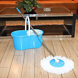 Kitcheniva 360° Rotating Head Easy Spin Dry Floor Mop, Blue