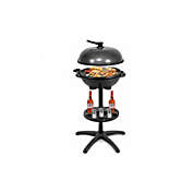 Costway 1350W Non-stick Electric BBQ Grill with 4 Temperature Setting