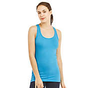 Uni Hosiery Co. Sofra Ladies Racerback Jersey Tank Top Small - Turquoise