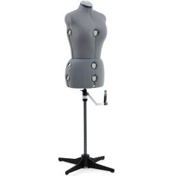 Gray Adjustable Dress Form- Medium/Large