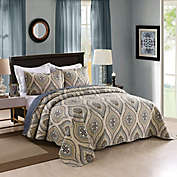 MarCielo 3 Piece Quilted Bedspread Quilt Set Lightweight Bedspread
