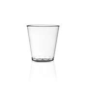 Smarty Had A Party 2 oz. Clear Round Plastic Disposable Shot Glasses (2500 Glasses)