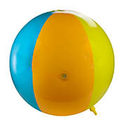 Swim Central 35&quot; Inflatable Vibrantly Colored 6-Panel Splash and Spray Ball