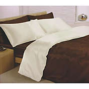 Charisma Satin Reversible Bedding Set (Duvet Cover, Fitted Sheet & Pillowcases)
