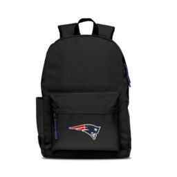 Mojo Licensing LLC New England Patriots Campus Backpack - Ideal for the Gym, Work, Hiking, Travel, School, Weekends, and Commuting