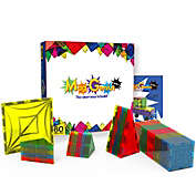 Mag Genius - Buildem&#39; your way ! 60 Mathematically Shaped Tiles - STEM Authenticated Magnetic Building Playset - Starter kit