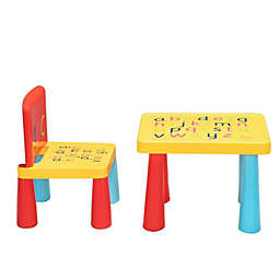 Stock Preferred Plastic Play Activity Table and Chair Set