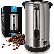 Zulay Kitchen Premium Commercial Coffee Urn - 100 Cup