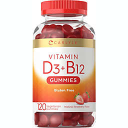 Carlyle Vitamin D3 and Vitamin B12   120 Gummies