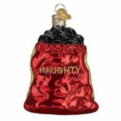 Old World Christmas Bag of Coal
