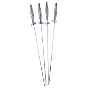 4 Piece 17" BBQ Skewers With Cool Touch Handles by Mr. BBQ