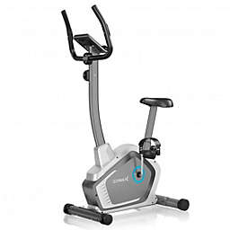Costway Magnetic Upright Exercise Bike Cycling Bike with Pulse Sensor 8-Level Fitness
