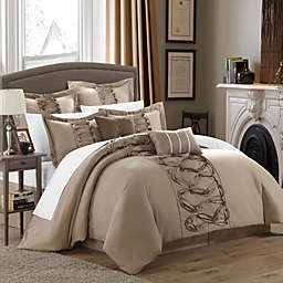 Chic Home Ruth Ruffled 8 Pieces Comforter Set - Queen 90