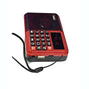 YOCO Portable USB AM, FM Radio Speaker Music Player Micro SD TF Card