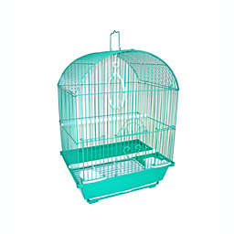 YML  A1304GRN Round Top Style Small Parakeet Cage, Green - 13