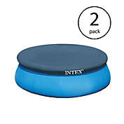 Intex 8 Foot Easy Set Cover (2 Pack)