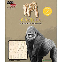 IncrediBuilds Animal Collection Gorilla 3D Wood Model