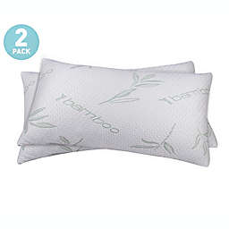 Super Soft Hypoallergenic Comfort Cooling Bamboo Down Alternative Filling Pillows