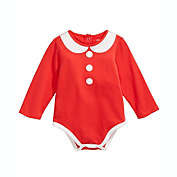 First Impressions Kid&#39;s Baby Girls Mrs. Claus Bodysuit Red Size Newborn