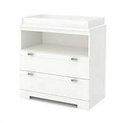 South Shore South Shore Reevo Changing Table With Storage - Pure White