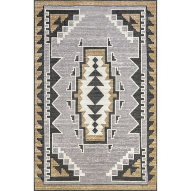 nuLOOM Adrena Bold Boho Machine Washable Area Rug. View a larger version of this product image.