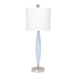 Elegant Designs Needle Stick Table Lamp, Blue